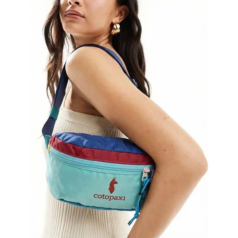 

Женская нагрудная сумка из водонепроницаемой ткани Оксфорд, легкая и портативная, повседневная спортивная поясная сумка, модная.