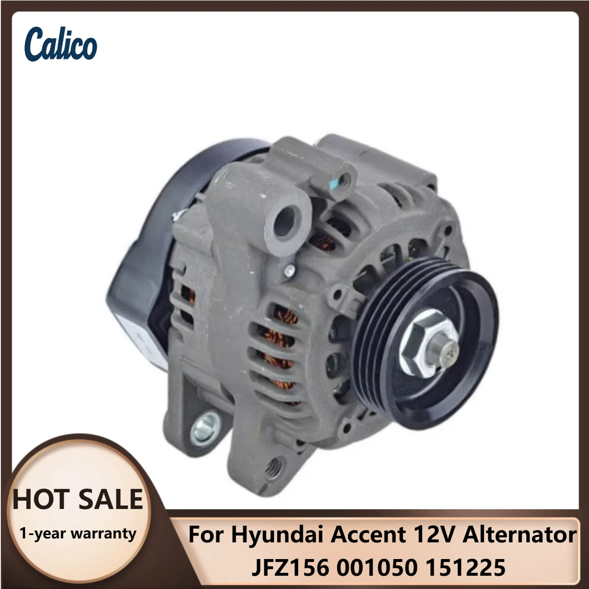 

High Cost-effective Suitable for Hyundai Accent 12V Alternator JFZ156 001050 151225