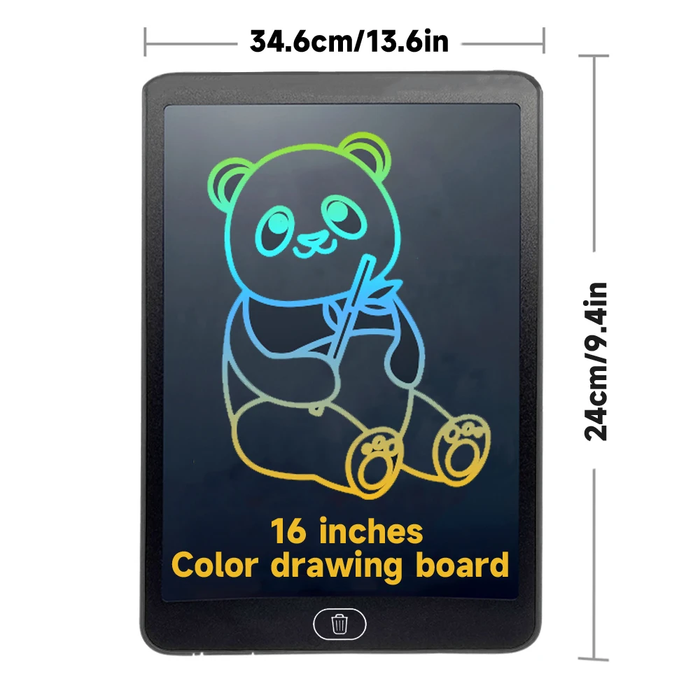 12/16/pollici LCD Tavoletta da disegno Tavolo da disegno per bambini Graffiti Sketchpad Giocattoli Scrittura a mano Lavagna Tavolo da disegno magico Giocattolo per bambini Regalo