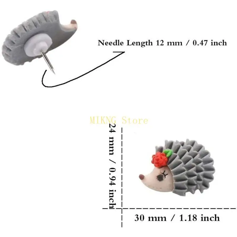 pushpins ตกแต่งน่ารักสำหรับสัตว์การ์ตูนสร้างสรรค์พลาสติก Thumbtacks Tacks สำหรับ Bulletin Board Photo Wall Home ที่ดีที่สุดขาย