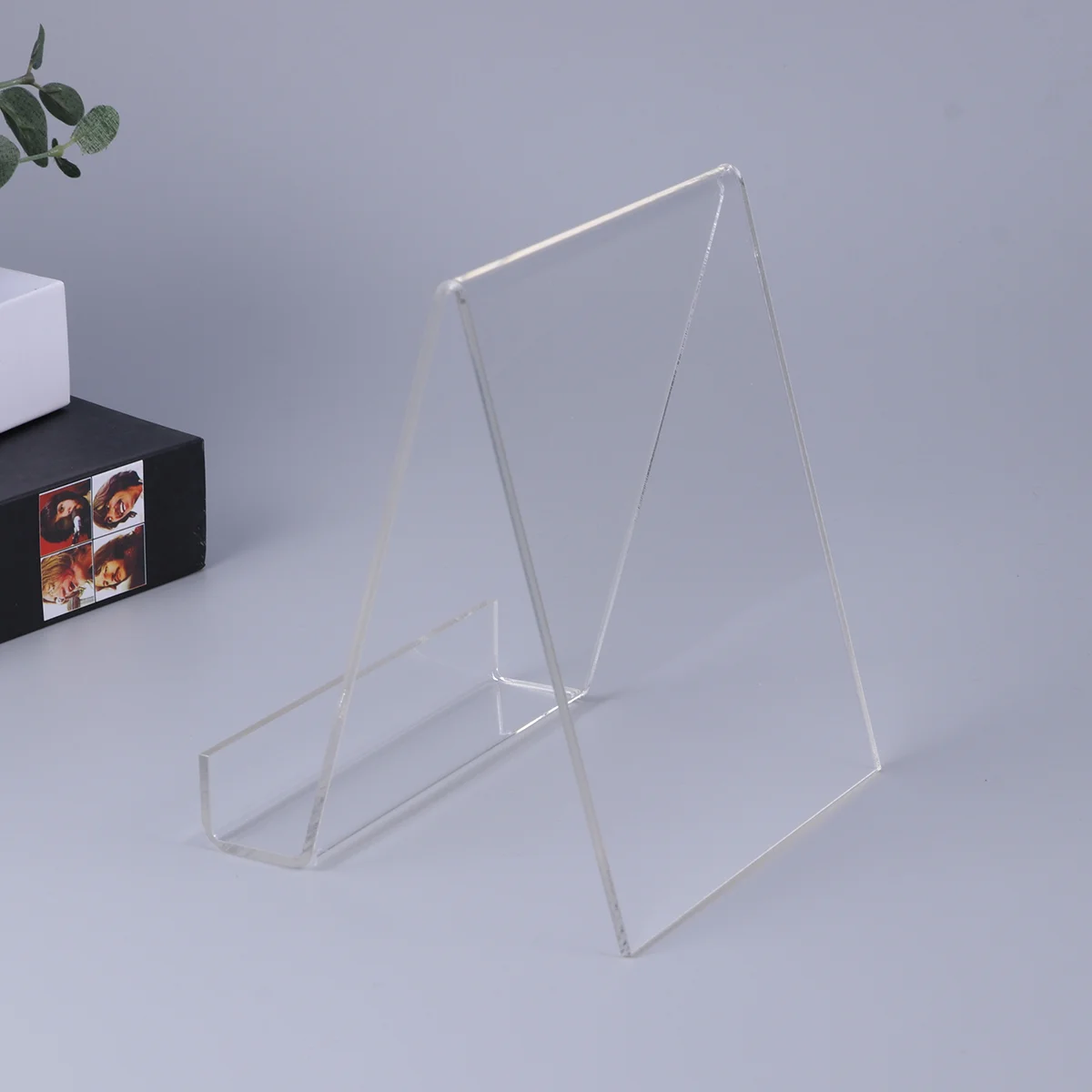 Clear Acrylic Wallet Phone Books Tablet Display Stand Organizer Holders Small Jewelry Rack - A5 Acrylic Holder