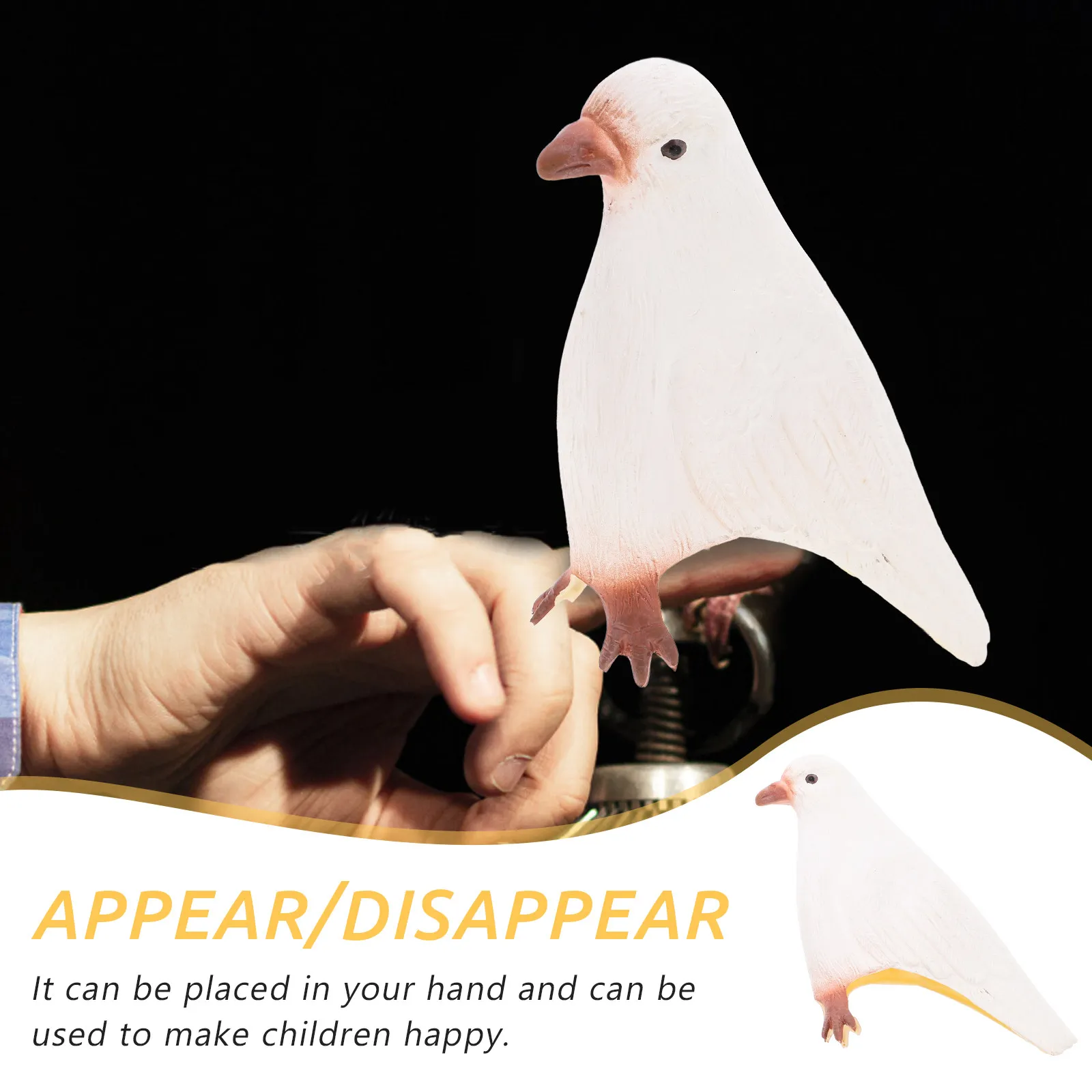 

Искусственный резиновый голубь высокой степени реалистичности для реквизита, сценических выступлений, украшения сада и улицы, декоративная птица