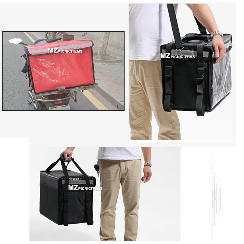 Camping Bag Thermal Picnic Basket Delivery Lunch Food Door Large Capacity Insulated Storage Box Portable Travel Coolers Supplies