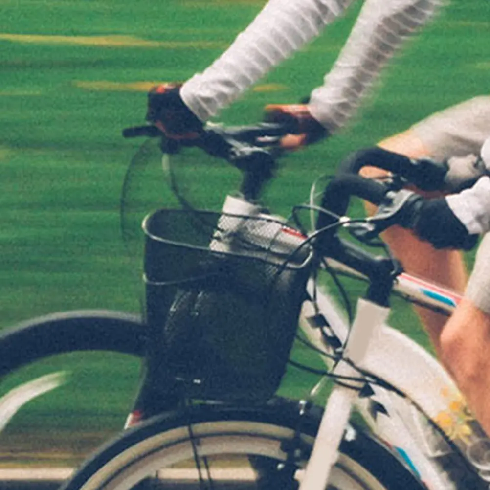 

Cycling Quick Release Bike Basket Front Handlebar Sturdy Iron Basket Detachable Storage Holder Outdoor Adult Bike Accessories