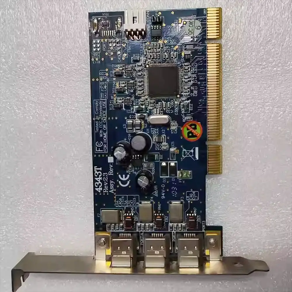 PCI-8252 America 3-Port 1394 Communication Data Acquisition DAQ Card