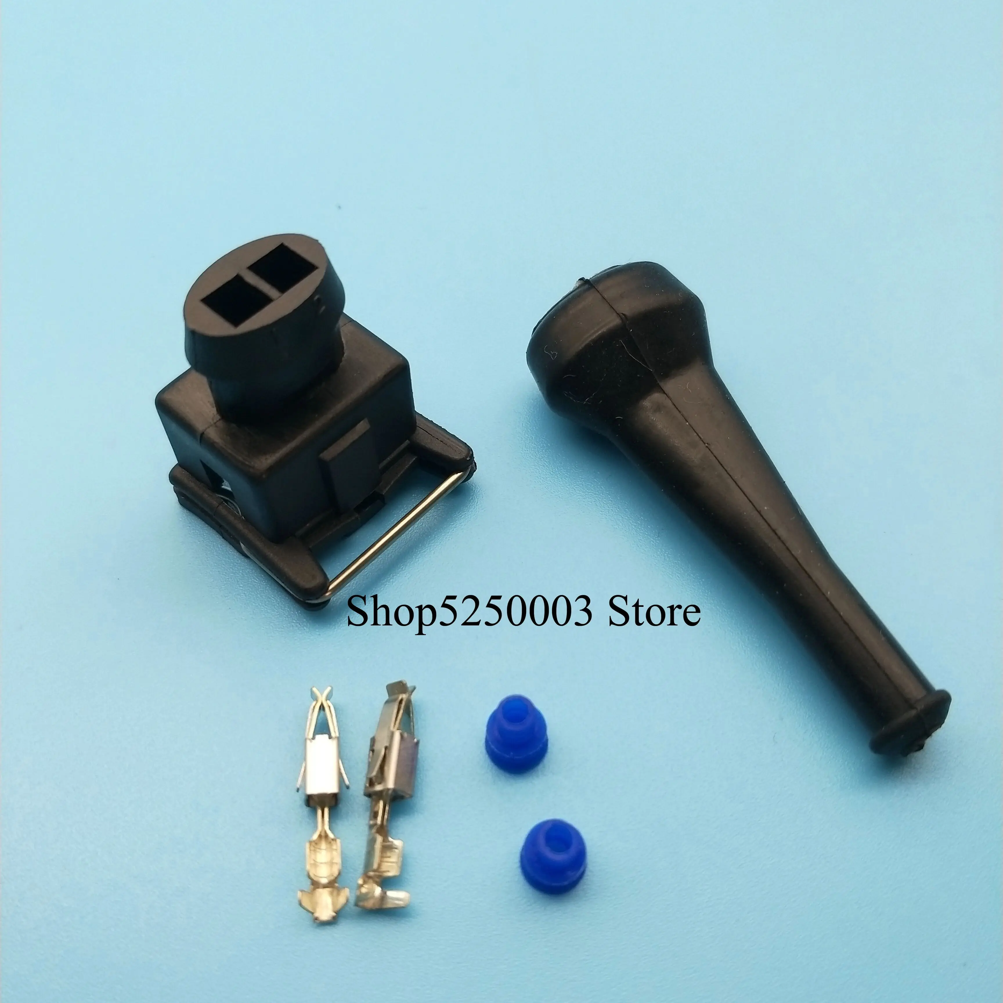 EV1 2 Pin automotive fuel Injector EFI connector Waterproof Electrical Wire Plug 1jz ev6 ev14  Injectors