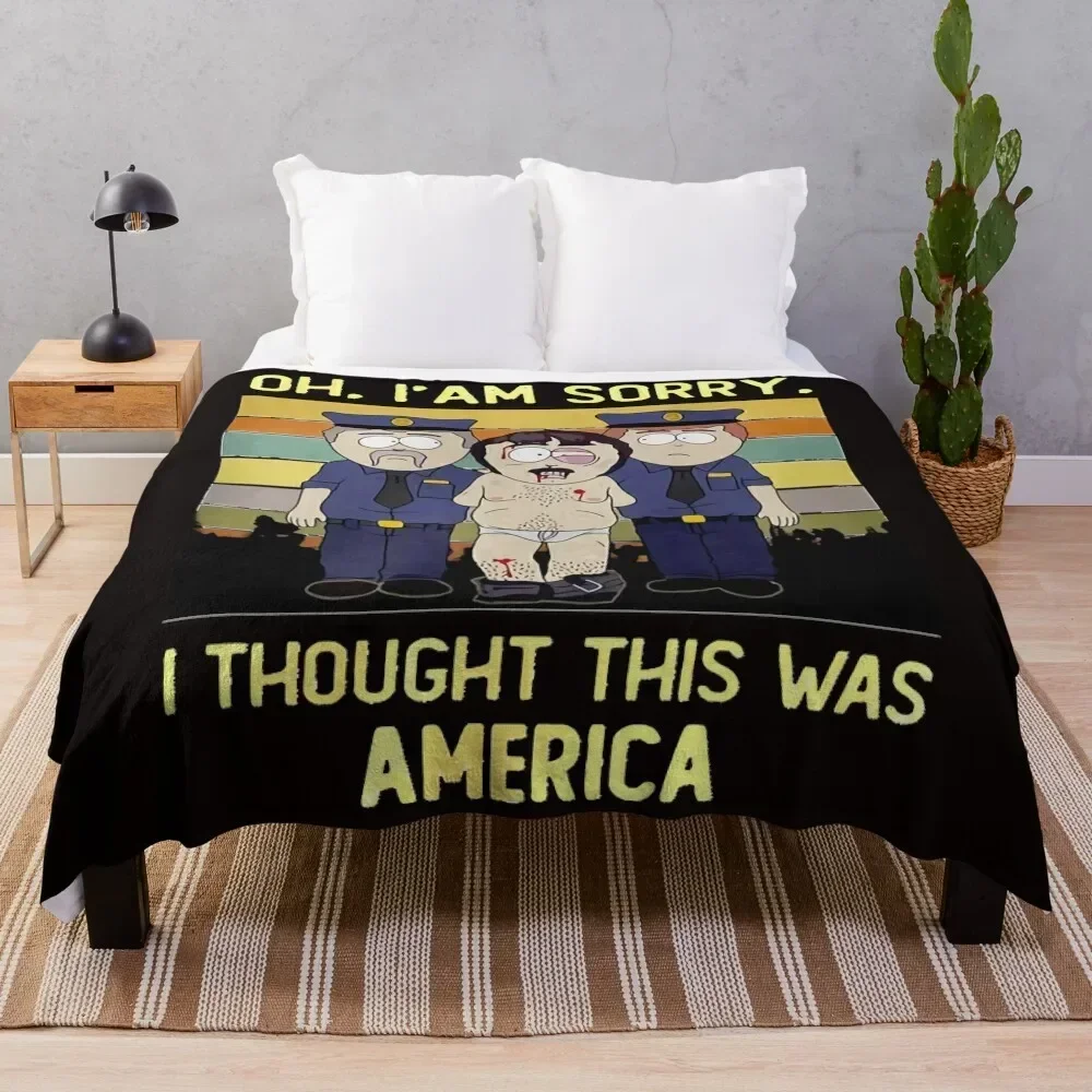 

Randy Marsh oh im Sorry i Thought This was America Vintage Throw Blanket Luxurious Soft Fuzzy Blanket for Sofa Bed