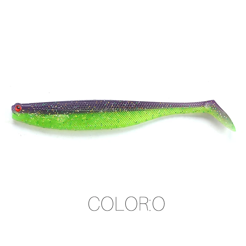 NEU Supercontinent ShadTeez T-Tail 50mm 70mm 100mm Pike Zander Predator Fishing 3D-Augen Weicher Köder Angelköder