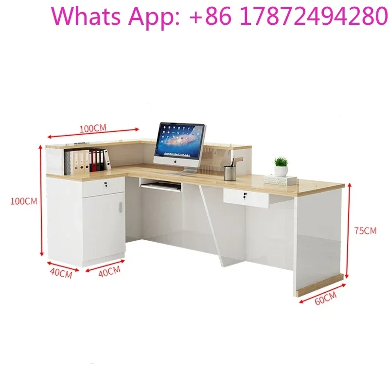 Top Rated Bar Counter Salon Senior Simple Luxury Reception Desk Glamour Unique Mostrador Negocio Commercial Furniture