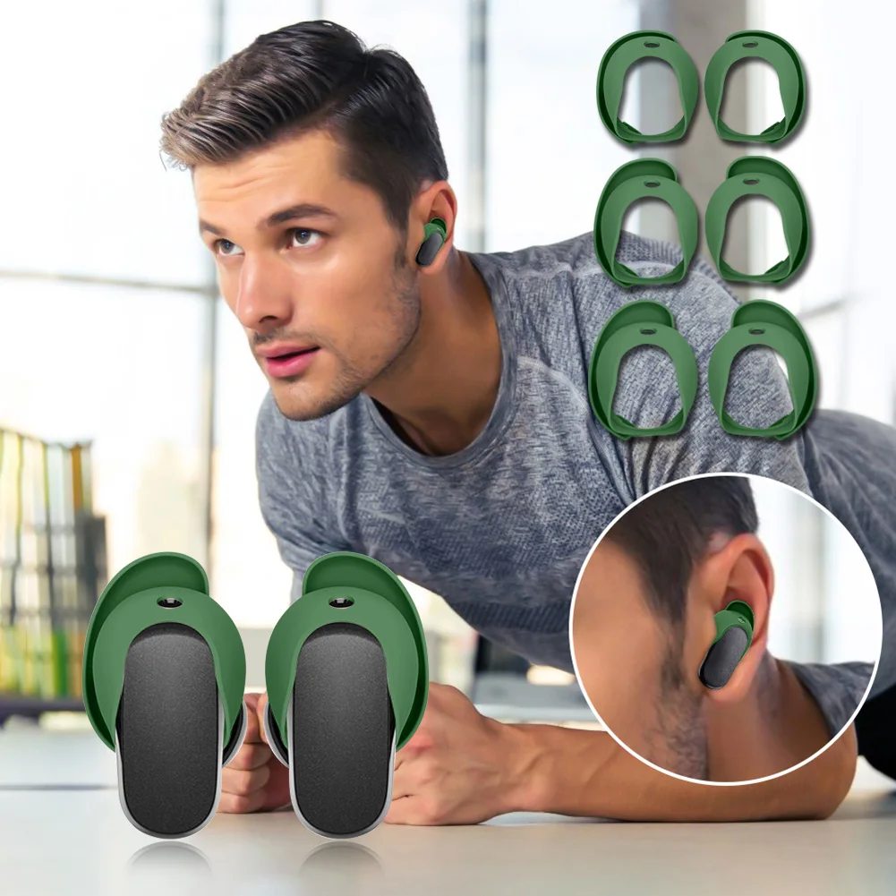 Almohadillas de silicona para auriculares Bose QuietComfort II, cubierta para auriculares, puntas de repuesto, tapones para los oídos, accesorios para auriculares