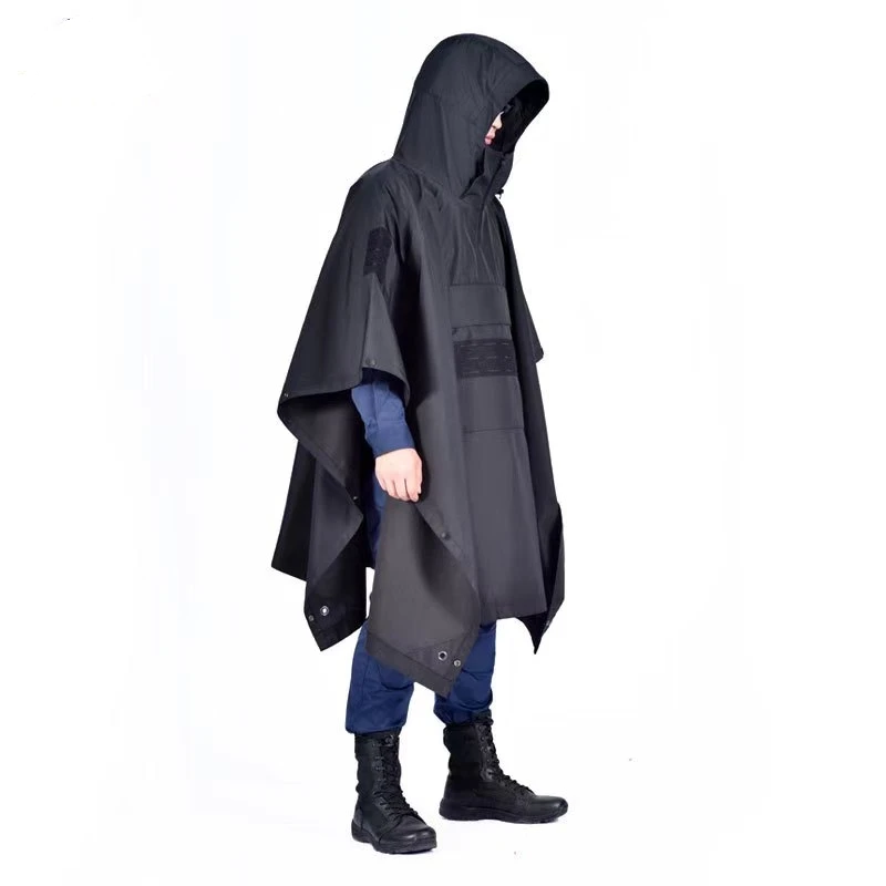 Military Raincoat TECHNICAL SOFT-SHELL PONCHO