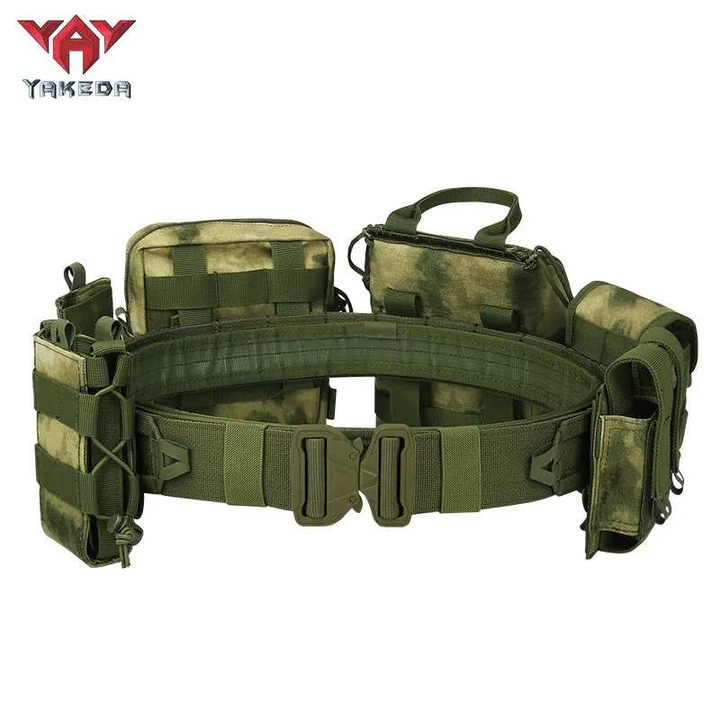 Yakeda Polyester Tactical Belt Outdoor Training Use CP Mag Pouch Hunting Accessories Tactical Belt Duty Belt - Image 3