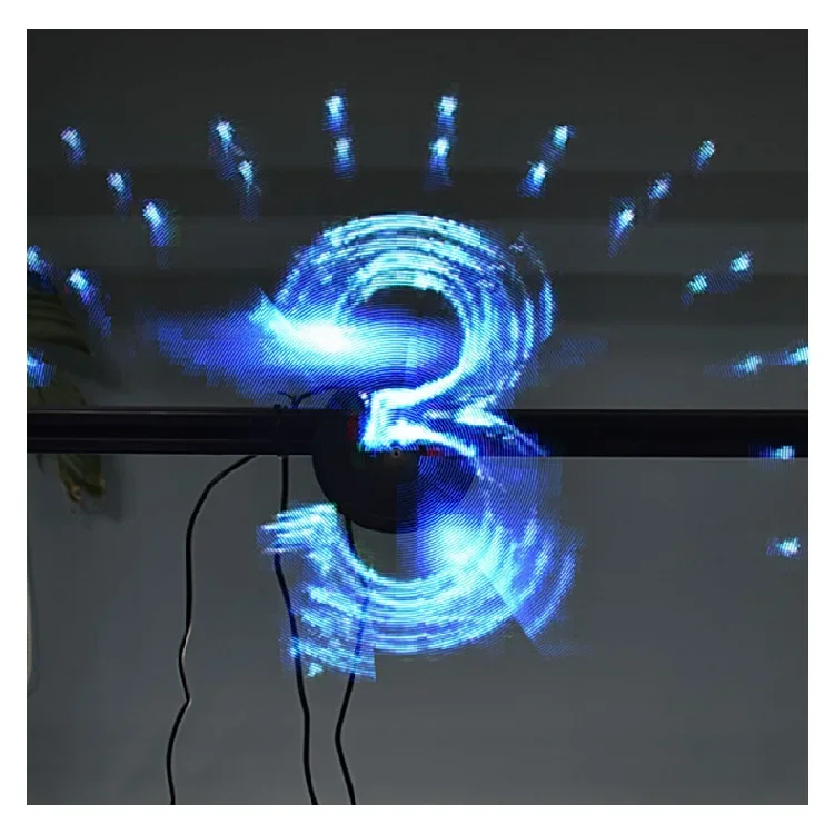 3d Led Advertising Fan Hologram Projector 3d Holographic Projector Display Machine