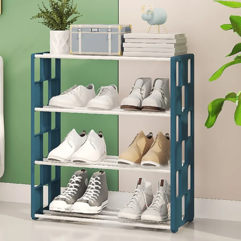 Fashion Shoe Rack Household Dustproof Space Saving Living Room Shelf Doorstep Sneakers Storage For Dormitory Shoe Rack Organizer