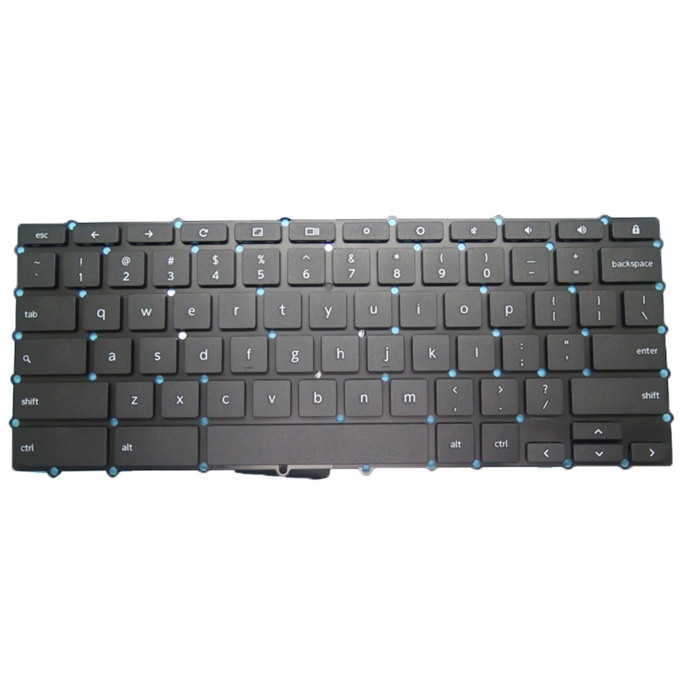 

Laptop Keyboard For eduGear For Chromebook CMT eduCMT eduCMT-RFB 11.6 English US Black Without Frame New