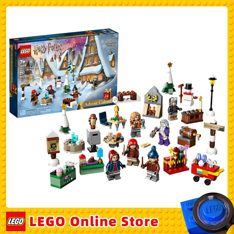 LEGO 76418 Harry Potter™ Advent Calendar 2023 for Kids, Boys, and Girls Ages 7+ (227Pieces) for Children Kids Birthday Xmas Gift