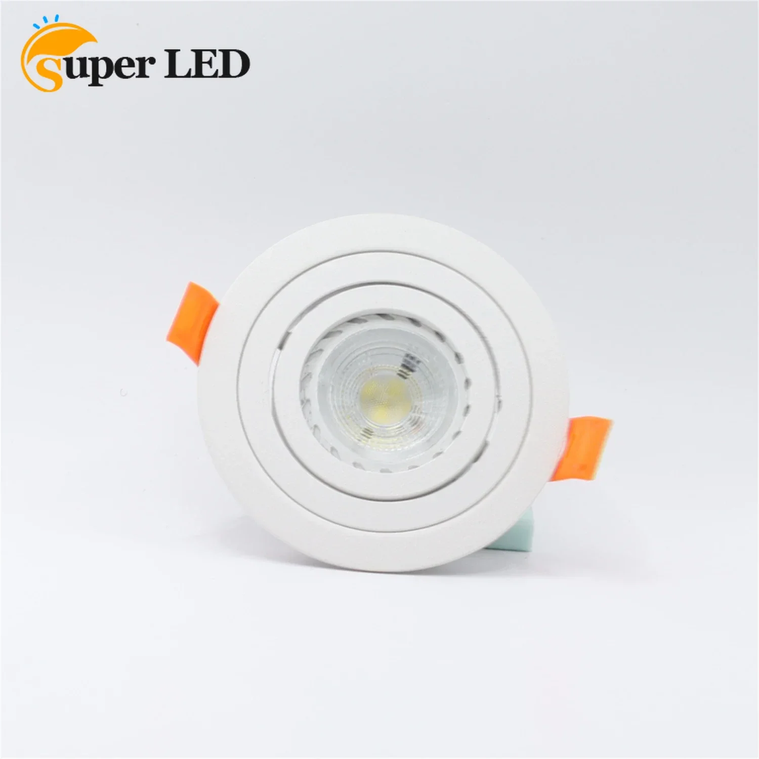 Factory Wholesale Downlight GU10 MR16 GU5.3 Ceiling LED Lighting Cut Out 70mm Fixture Frame