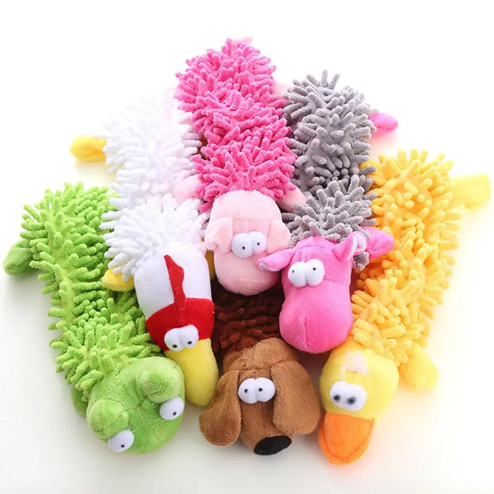 Dog Plush Toys Non-bite Multi-function Interactive Dog Cleaning Supplies Pet Toys Teeth Grinding Tooth O5O9