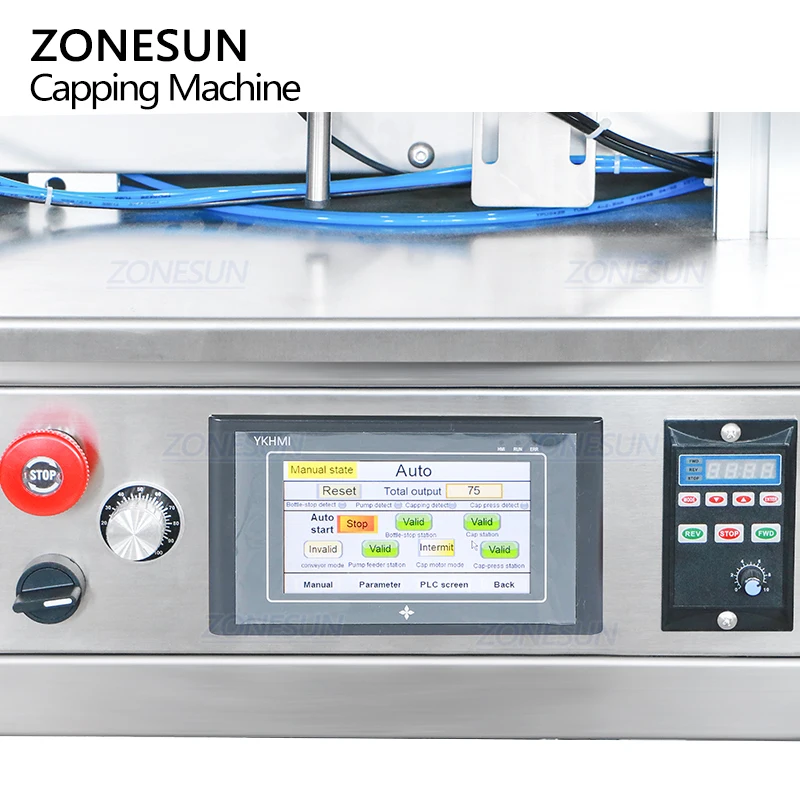 ZS-XG1870S Automatic Desktop Screw Spray Bottle Capping Machine