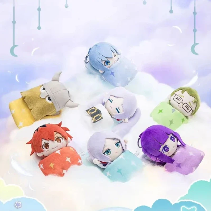 

Frieren: Beyond Journey'S End Plush Blind Box Sleepy Series Frieren Himmel Plush Bag Charm Keychain Creative Festival Gift