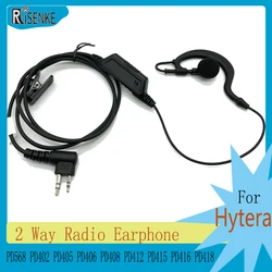 RISENKE-Auscultadores para Hytera,PD502,PD505,PD506,PD508,PD562,PD565,PD566,PD568 PD402,PD405, PD406, PD408, PD412, PD415,PD416, PD418
