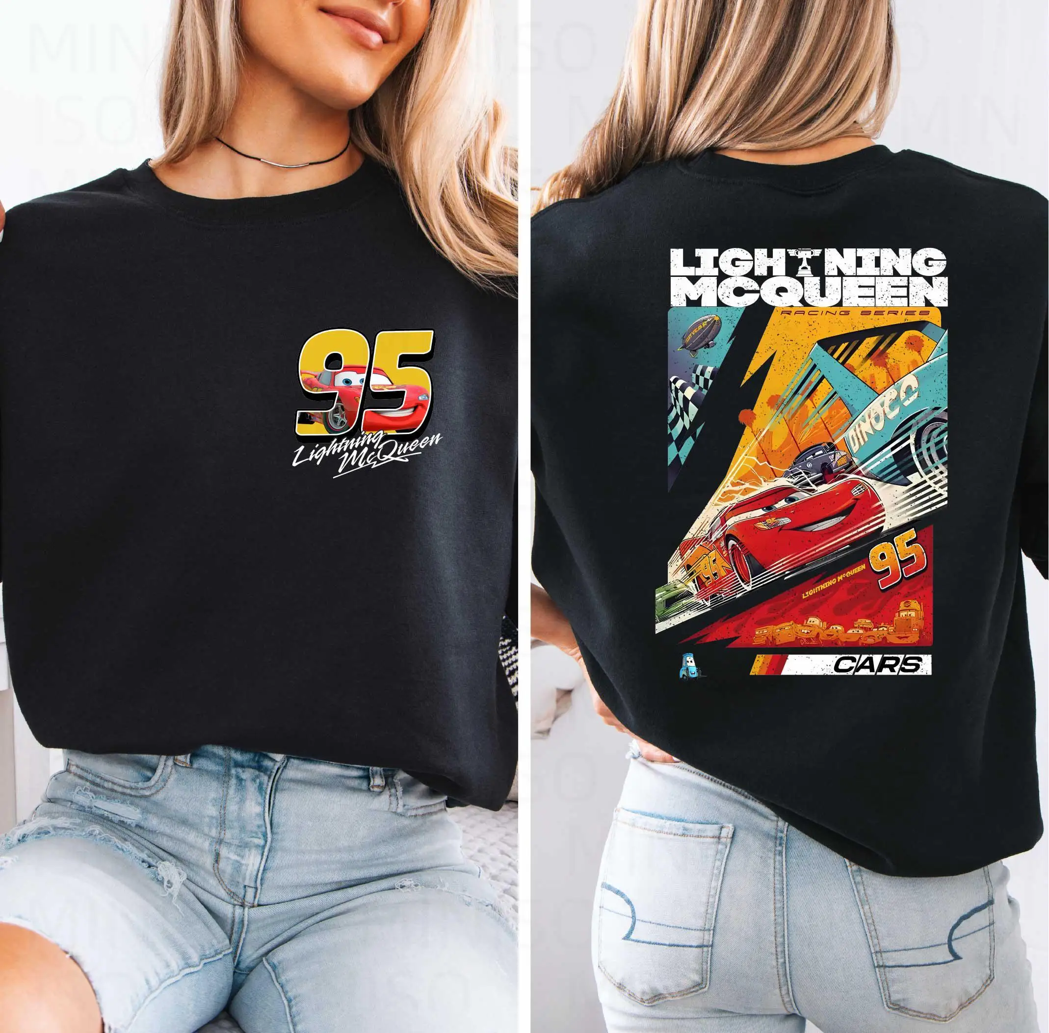 

Cars Ligthning Mcqueen Piston Cup Sweatshirt Lightning Mcqueen Shirt Rusteze Cars Shirt Cars T-Shirt WDW Cars Matching Shirt