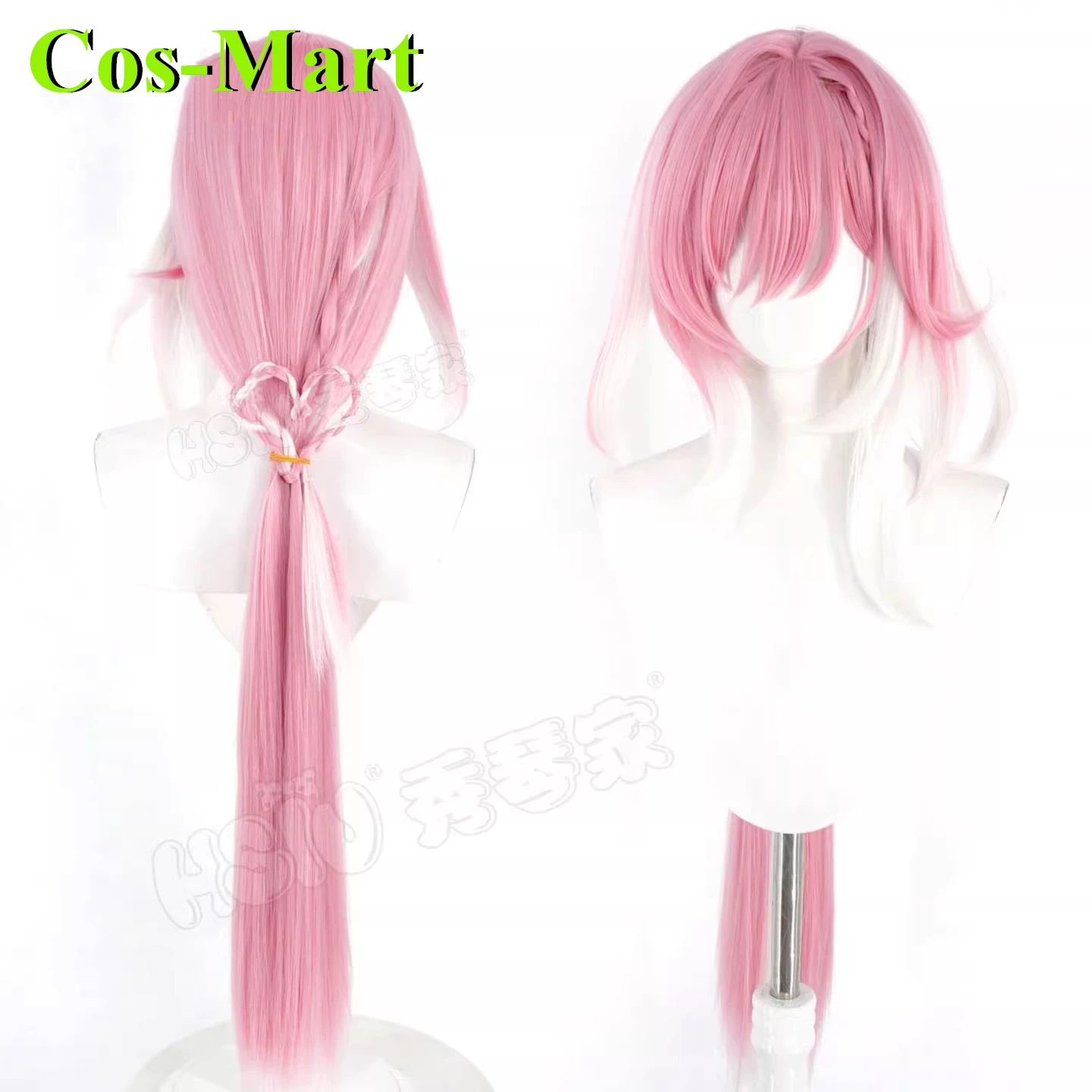 

Cos-Mart Honkai Impact 3, парики Elysia, карнавальный костюм, концертная вечеринка, одежда для ролевых игр, новая игра, Hallowmas