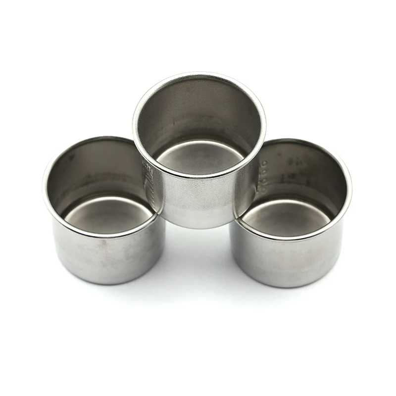 Thick stainless steel medicine small medicine cup liquid measuring cup has a scale 40ml