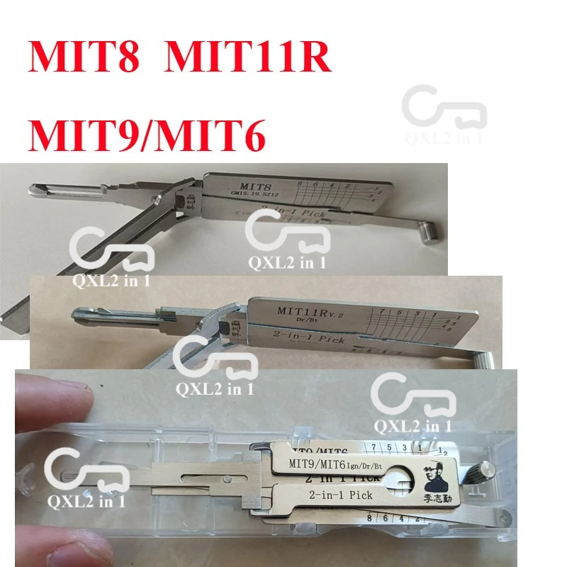 

MIT8 MIT11R MIT9 MIT6 Lishi 2-in-1 Repair Tools for Auto Door Lock Pick Locksmith Tool Vehicle for MITSUBISH.I Lishi Pick Kit