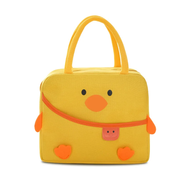 Kawaii Children Portable Insulated Thermal Picnic Food Cute Cartoon Lunch Bag Box Tote Food Fresh Cooler Bags Pouch for Kids Bag