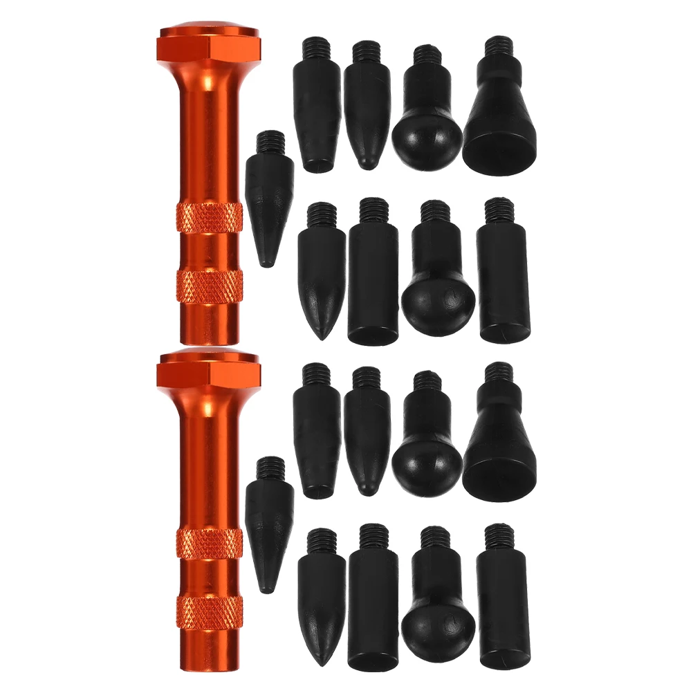 

2 set Dent Tool Kit Tap Down Pen Dent Tap Down Tools With Heads Replacement Tips Car Repair Auto Bump Leveling Tools