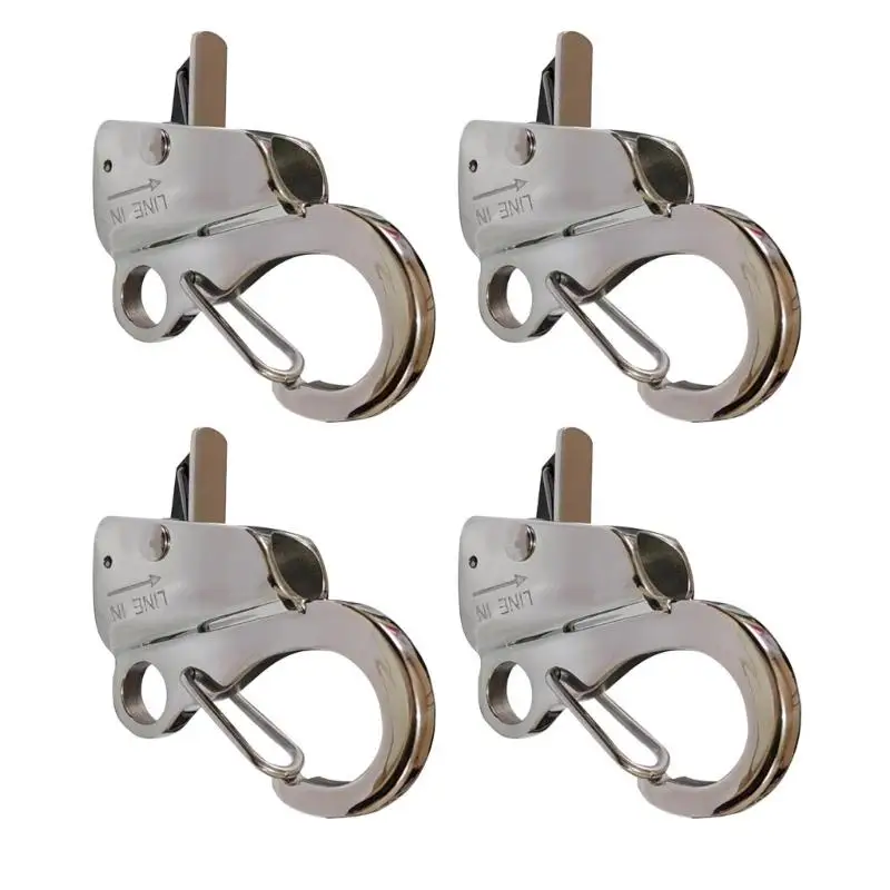 4Pcs Clip Boat Clip Corrosion Resistant Boat Bumper for Boat Docking Stainless Steel Boat Clip