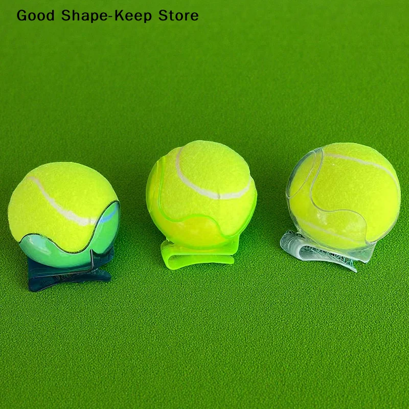 

3 Colors Available Tennis Ball Clip Training Equipment Strong Construction For Tennis Ball Waist Clip Tennis Ball Holder