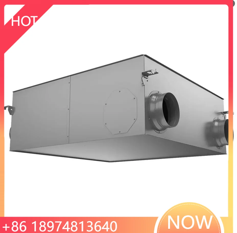 

Holtop Recuperator Fresh Air Ventilation System Heat Energy Recovery Ventilation ERV Room Air Cleaner