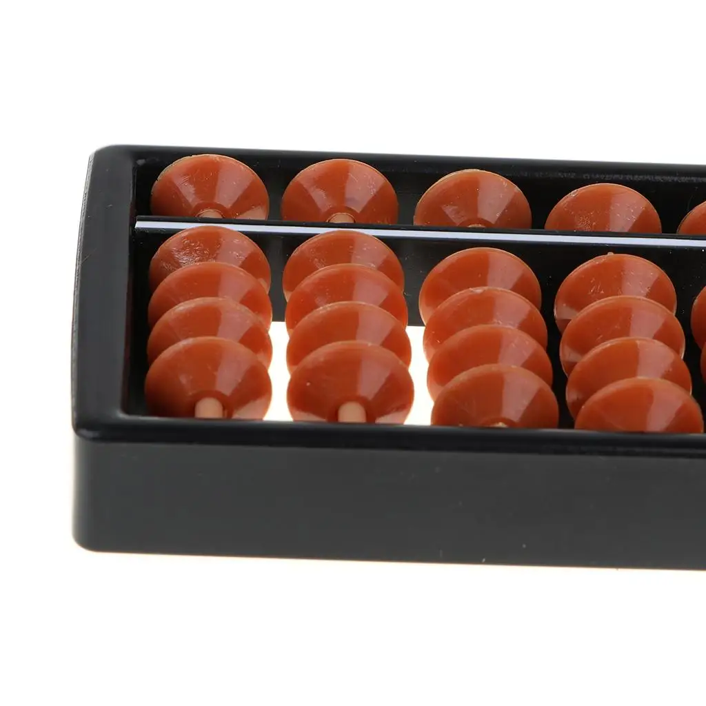 Brown Beads Japanese Arithmetic Abacus Math Educational Toys