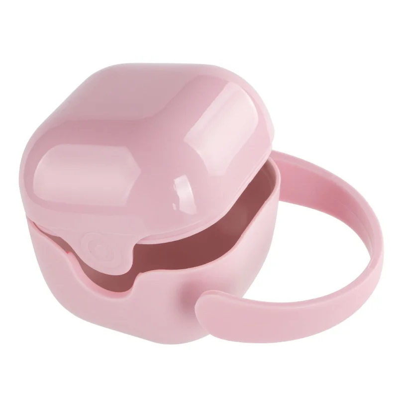 Baby PP plastic pacifier box will carry pacifier box small food zero pacifier box Maternal and infant products