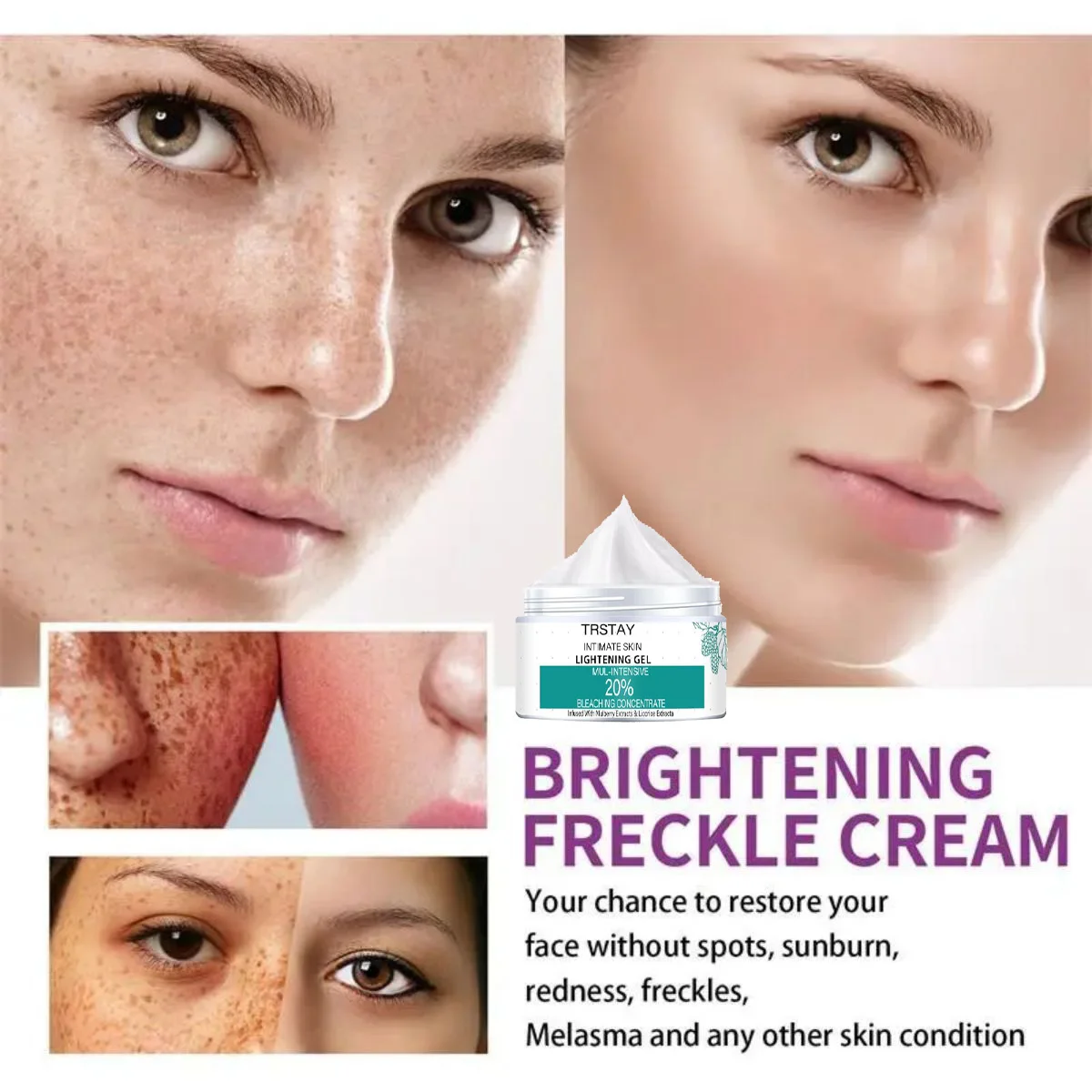 Brightening Cream Brightening skin tone to create a hydrating Q elastic skin moisturizing moisturizing hydration