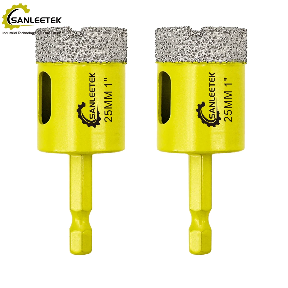 sanleetek-2-pecas-brocas-diamantadas-a-seco-20-25mm-serra-copo-com-encaixe-hexagonal-de-troca-rapida-para-marmore-granito-ceramica-porcelanato-e-quartzo