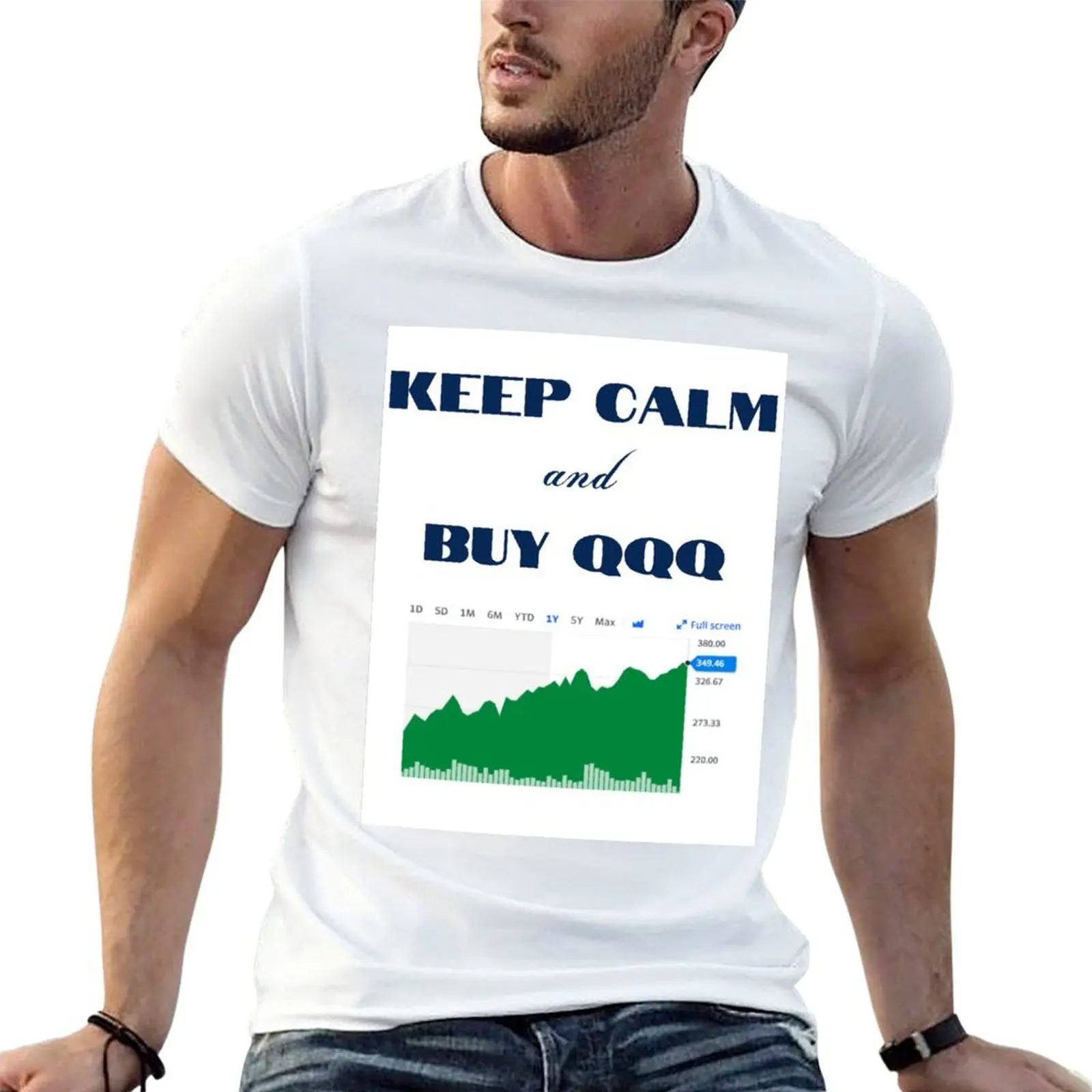 

Keep calm and buy QQQ T-Shirt man t shirt summer t shirts for man cotton soft cotton t shirt pack T-Shirt