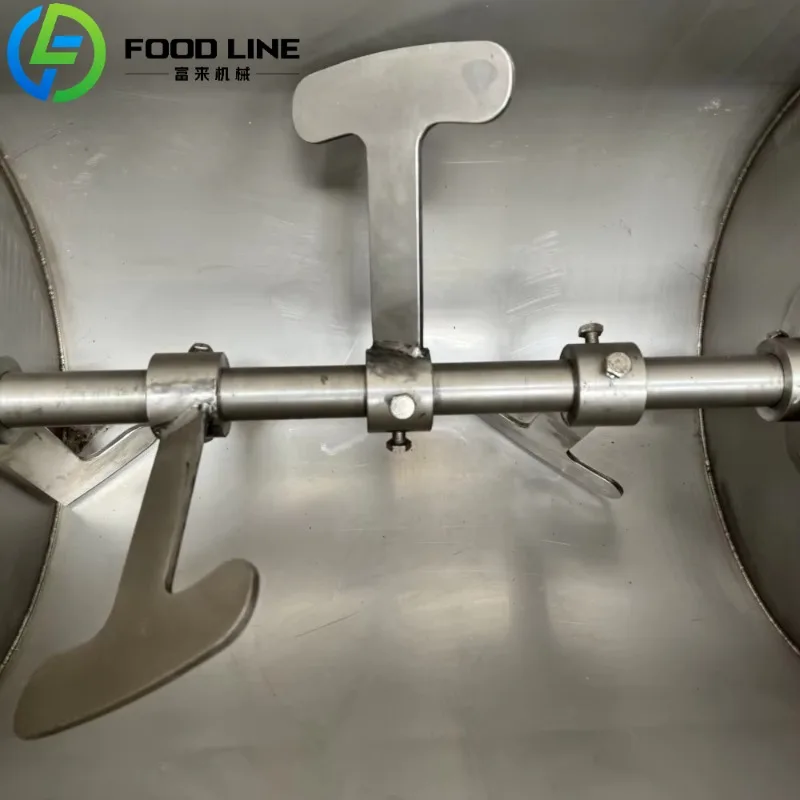 Vente chaude mélangeur de viande farce de légumes mélange mélangeur Machine Cutter hachoir à viande mélangeur pour saucisse remuant mélangeur