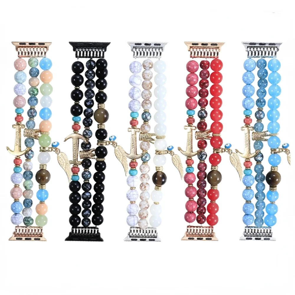 Jewelry Bracelet for Apple Watch Band 44mm 45mm 49mm 42mm 38mm 40mm 41mm Women Wristband iWatch Series Ultra 8 7 6 5 3 SE Strap