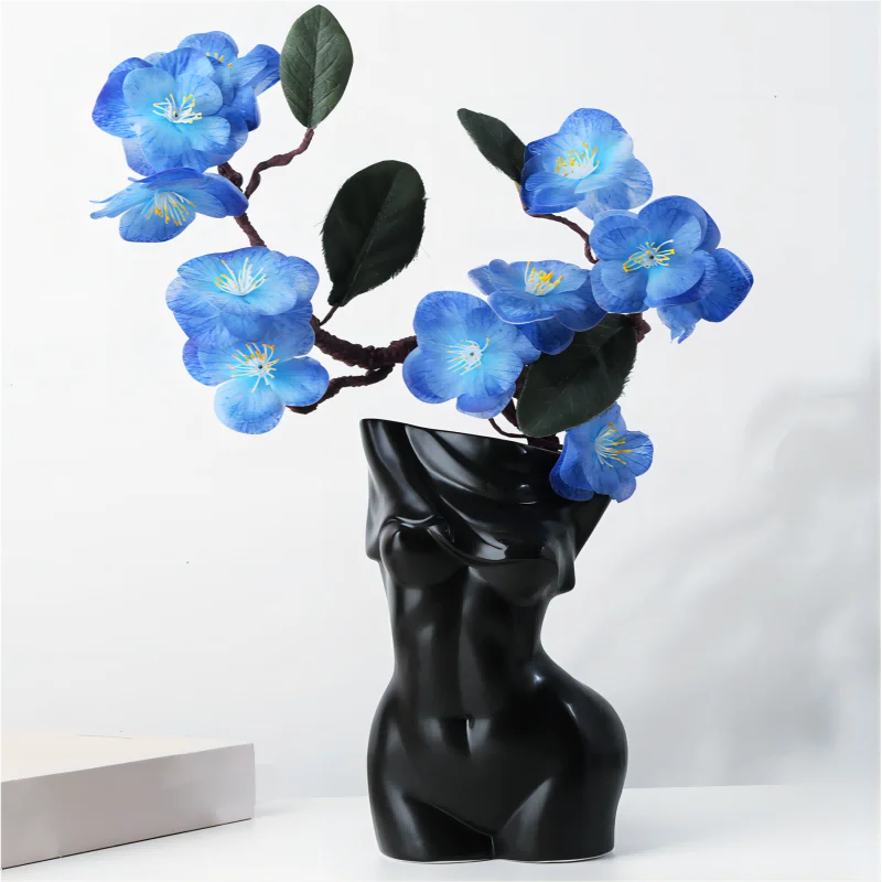 Body vase feminine form | Body shape vase | Decorative body statue | Unique female body vase | Women\'s body vase | Ceramic incen