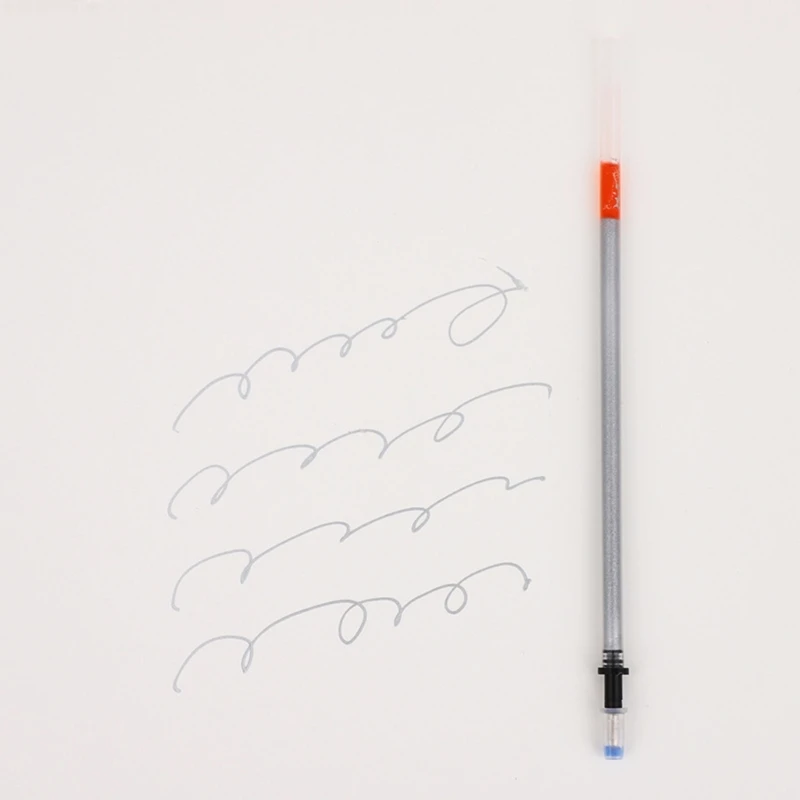 100x recargas mercurio-plata tela plateada multifuncional recargas para lápices suministros costura para cuero DIY