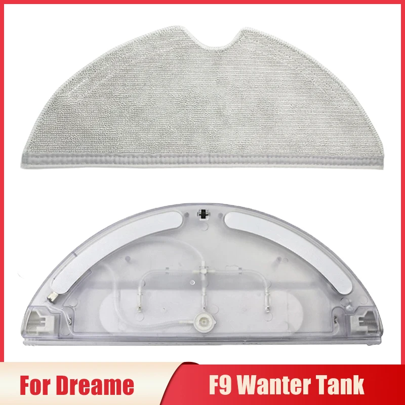 Remplacement de plateau de réservoir d'eau pour aspirateur robot Dreame F9, tampons de vadrouille, pièces de support en tissu de vadrouille de haute qualité, accessoires