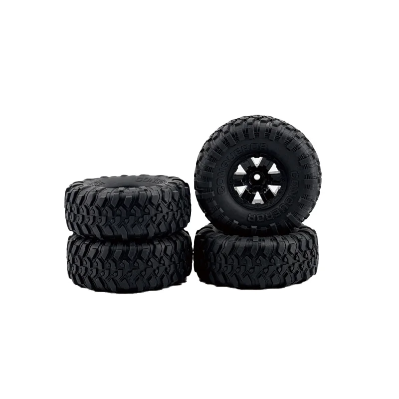 Wltoys 12428 12423 Rubber RC Car Wheels Tires for 124018 124019 144001 1/12 FY03 01/02/03/04/05 Q39 Q40 Q46 RC Car