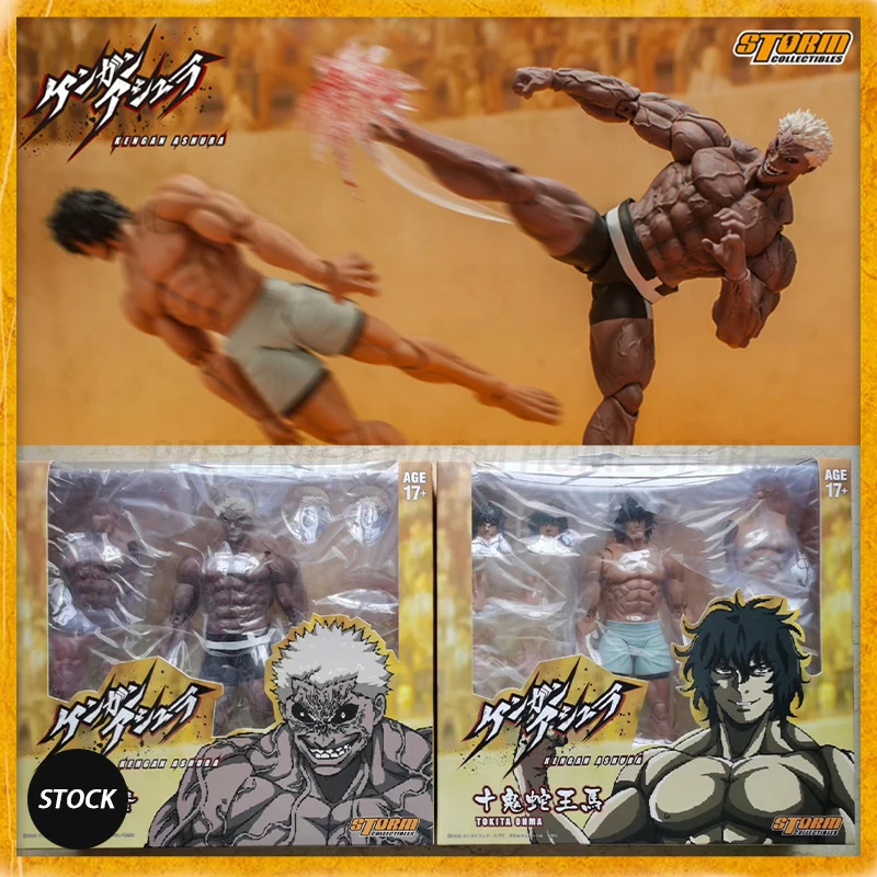 In Stock Storm Toys Kengan Ashura Model Under Mount Tokita Oma Pvc Anime Figures Model Toys Muscle Macho Model