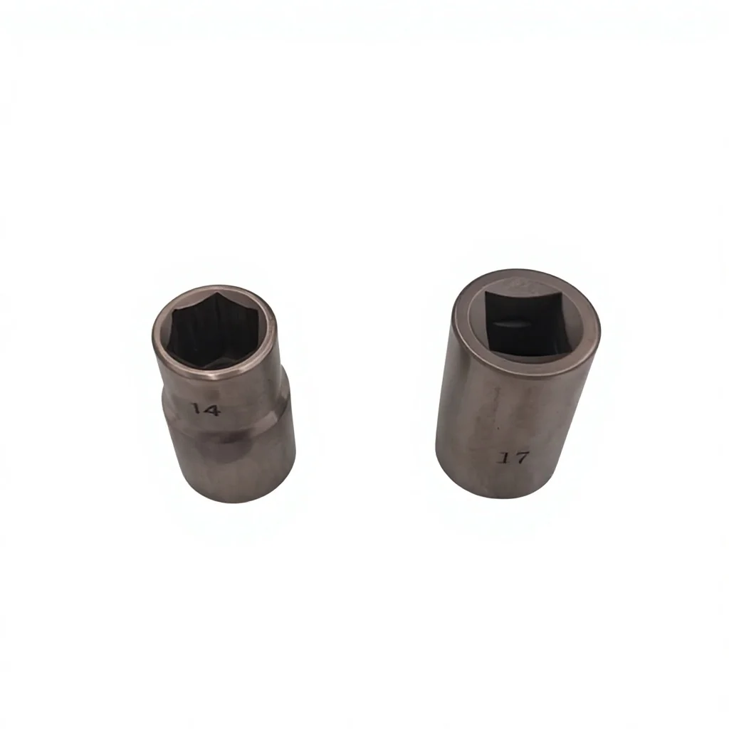 Non-magnetic titanium tool 1/2 inch drive sleeve 11mm CE/ISO9001 Made in China, lightweight and corrosion resistant