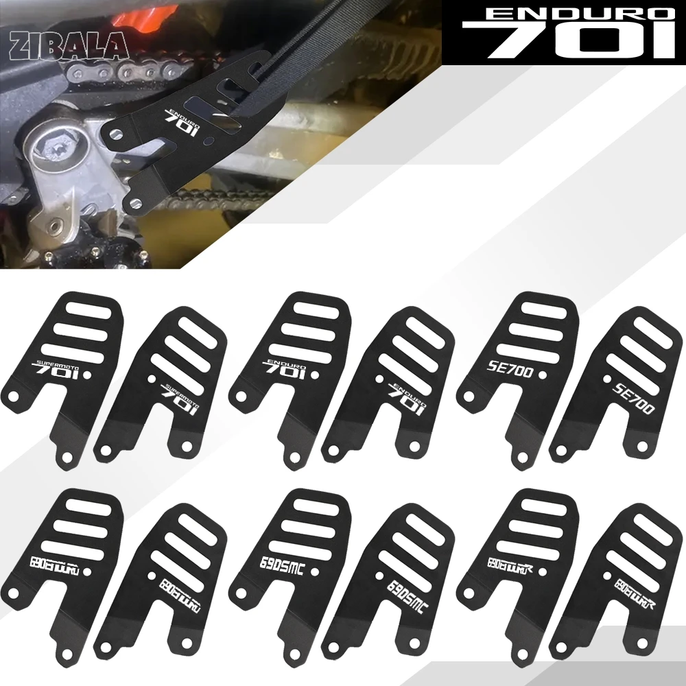 

For 690 Enduro / Enduro / SMC / SMC-R FOR GasGas ES / SM700 2008-2026 FootPeg Footrest Rear set Heel Plates Guard Protector