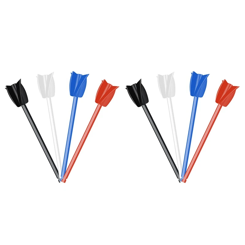 

8Pcs Epoxy Mixing Stick Paint Stirring Rod Putty Cement Paint Mixer Attachment With Drill Chuck For Oil Paint