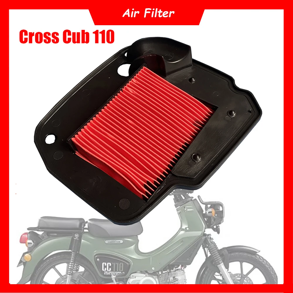 Motorcycle Replacement Engine Air Filter Cleaner Air Intake Filter Element For Honda Cross Cub 110 CC110